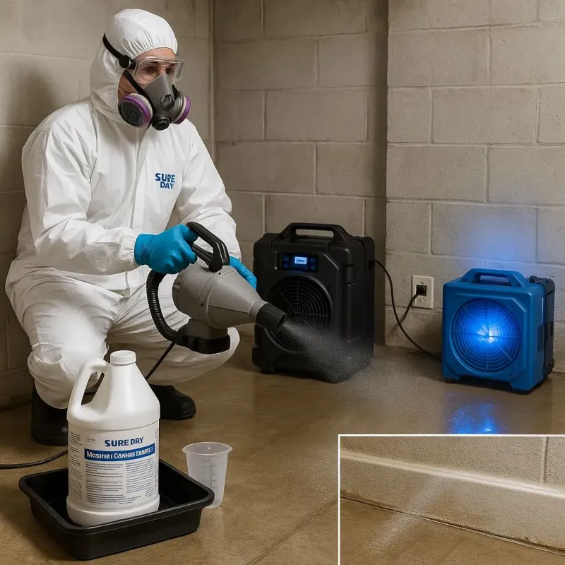 Sanitization and Odor Removal process in Saline, MI