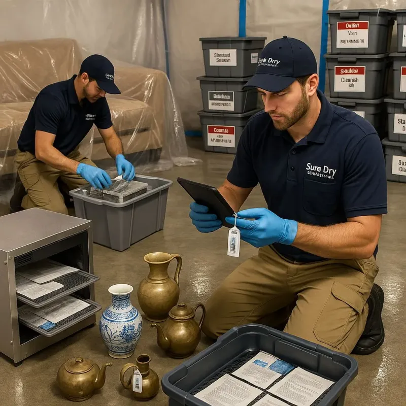 Content Protection and Restoration process in Saline, MI